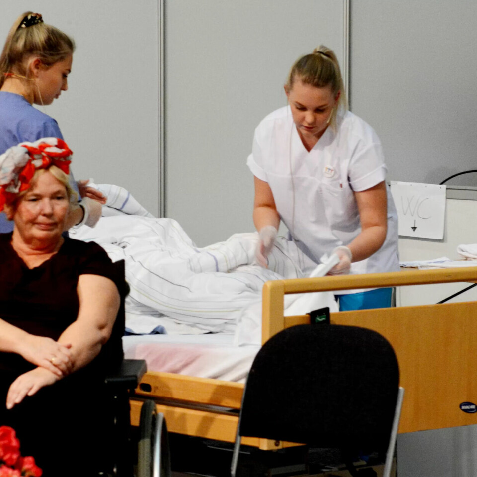 HELSEFAG: Her illustrert fra norgemesterskapet i helsefagarbeider, 2018. (Illu.foto) HELSEFAG: Her illustrert fra norgemesterskapet i helsefagarbeider, 2018. (Illu.foto)