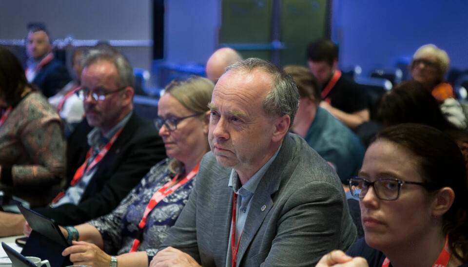 - Vi må snakke om nivået på framtidige pensjoner, sier NTLs nestleder Fredrik Oftebro. - Vi må snakke om nivået på framtidige pensjoner, sier NTLs nestleder Fredrik Oftebro.