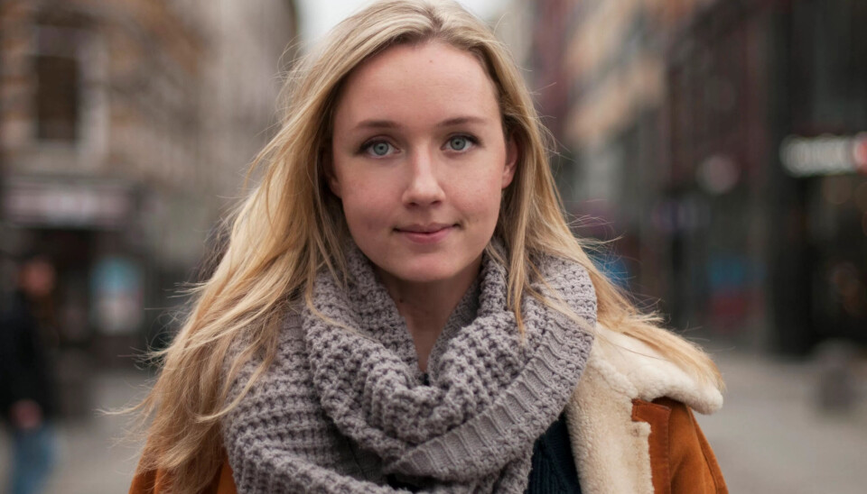 Ingrid Aspelund, leder i Norsk Folkehjelps Solidaritetsungdom Ingrid Aspelund, leder i Norsk Folkehjelps Solidaritetsungdom