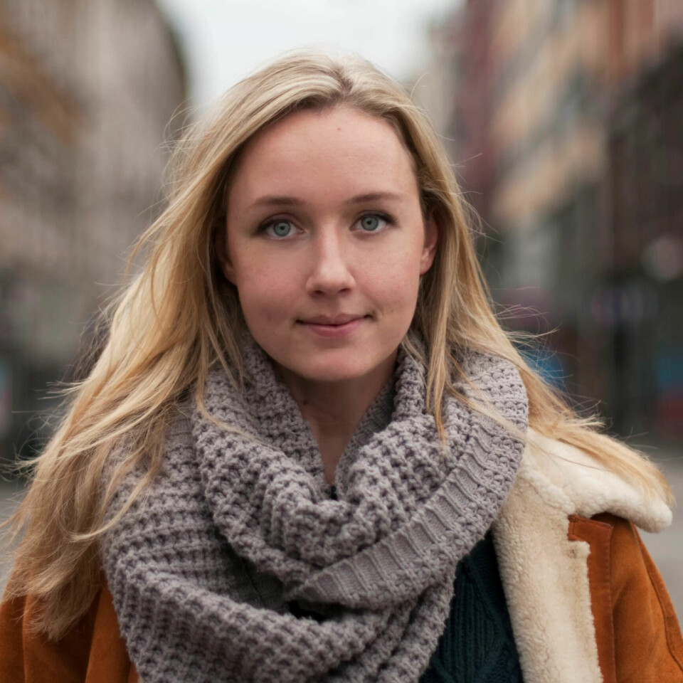 Ingrid Aspelund, leder i Norsk Folkehjelps Solidaritetsungdom Ingrid Aspelund, leder i Norsk Folkehjelps Solidaritetsungdom