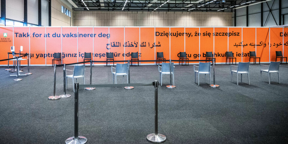 DER DET SKJER: Over 600.000 nordmenn, de fleste helsearbeidere eller eldre over 75, har allerede fått minst én dose koronavaksine. DER DET SKJER: Over 600.000 nordmenn, de fleste helsearbeidere eller eldre over 75, har allerede fått minst én dose koronavaksine.