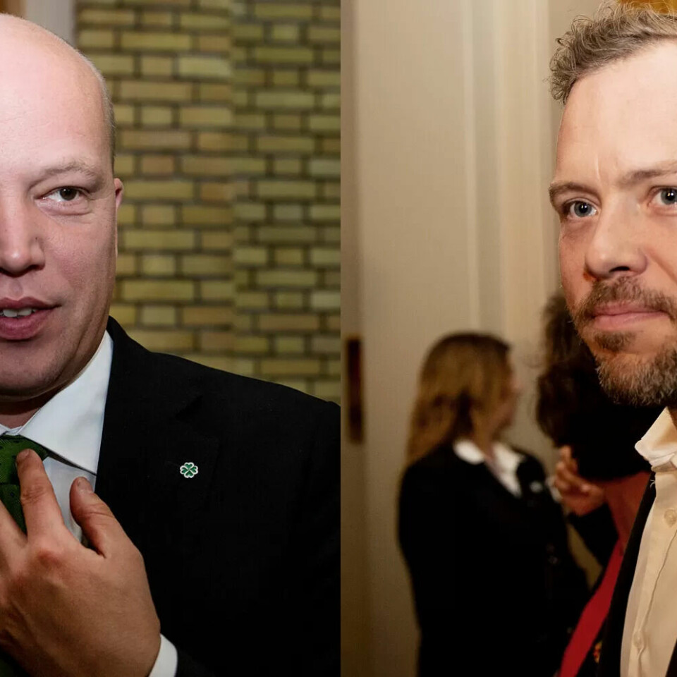 Trygve Slagsvold Vedum og Audun Lysbakken Trygve Slagsvold Vedum og Audun Lysbakken
