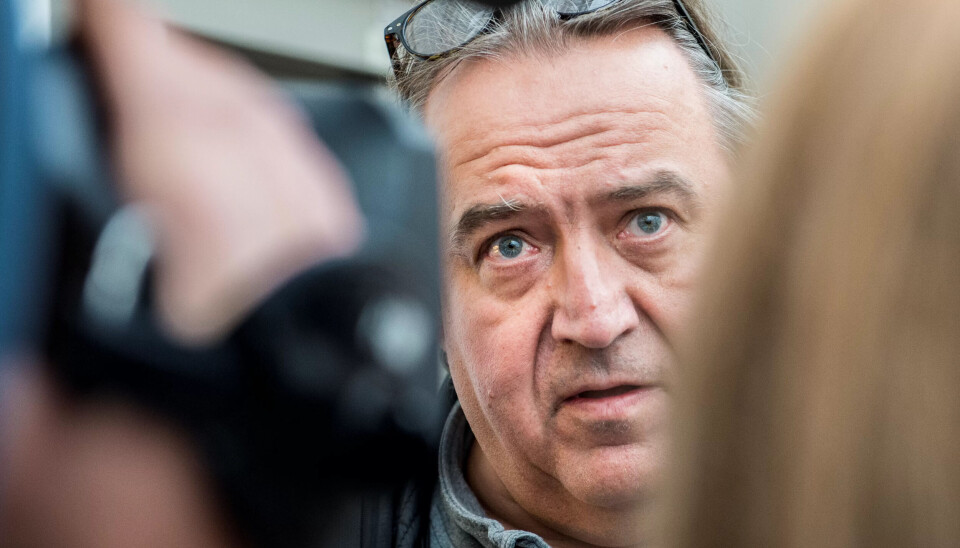 Rolf Ringdal, leder i Norsk Lokomotivmannsforbund, før meklingsmøte under lokførerstreiken i høst. Rolf Ringdal, leder i Norsk Lokomotivmannsforbund, før meklingsmøte under lokførerstreiken i høst.