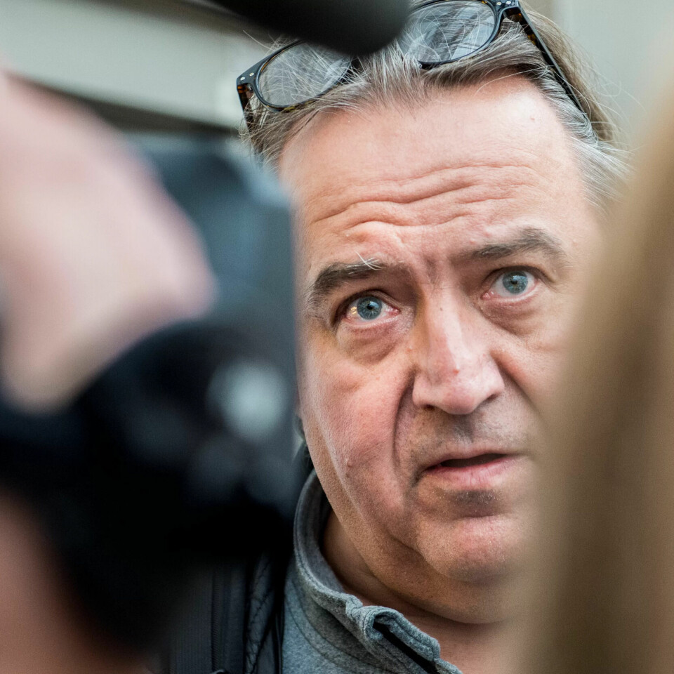 Rolf Ringdal, leder i Norsk Lokomotivmannsforbund, før meklingsmøte under lokførerstreiken i høst. Rolf Ringdal, leder i Norsk Lokomotivmannsforbund, før meklingsmøte under lokførerstreiken i høst.
