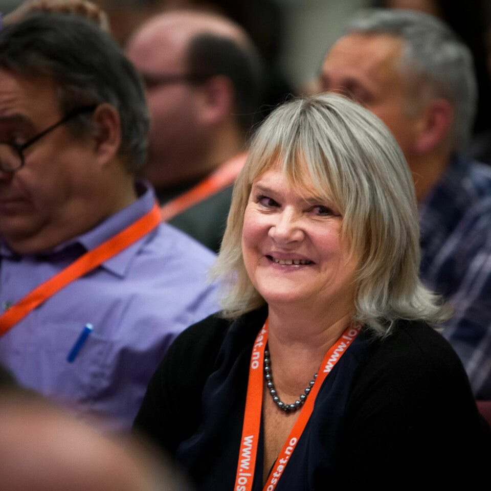 Leder i Norsk Jernbaneforbund, Jane Sæthre. Leder i Norsk Jernbaneforbund, Jane Sæthre.