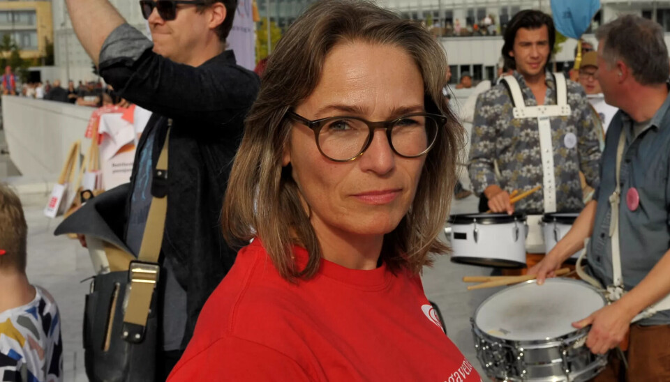 Trine Lise Sundnes, stortingskandidat for Ap. Trine Lise Sundnes, stortingskandidat for Ap.