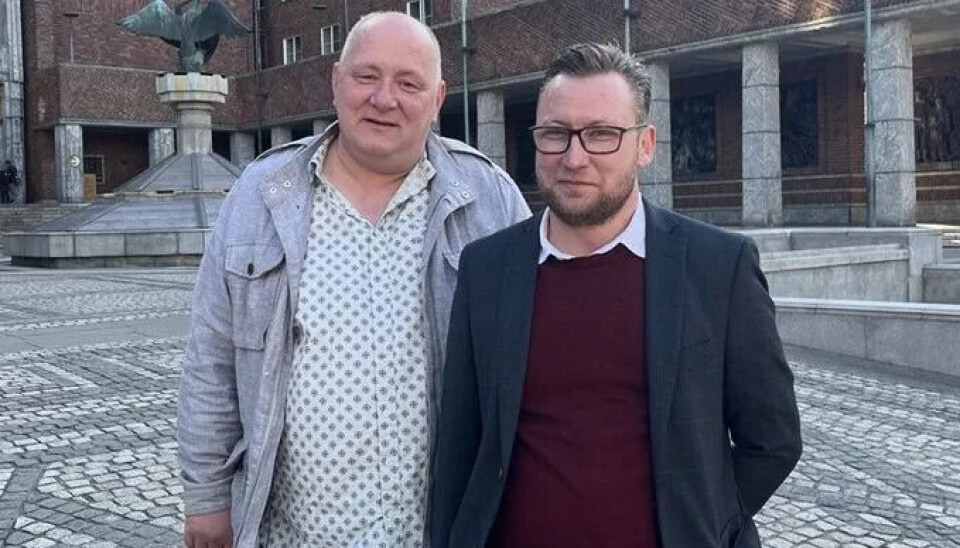 FORHANDLINGAR: Roger Dehlin er leiar i Fagforbundet Oslo og Per Egil Johansen er forhandlingsleiar for LO Kommune Oslo. LO Kommune Oslo har 19.000 medlemmer der Fagforbundet er det største forbundet. FORHANDLINGAR: Roger Dehlin er leiar i Fagforbundet Oslo og Per Egil Johansen er forhandlingsleiar for LO Kommune Oslo. LO Kommune Oslo har 19.000 medlemmer der Fagforbundet er det største forbundet.