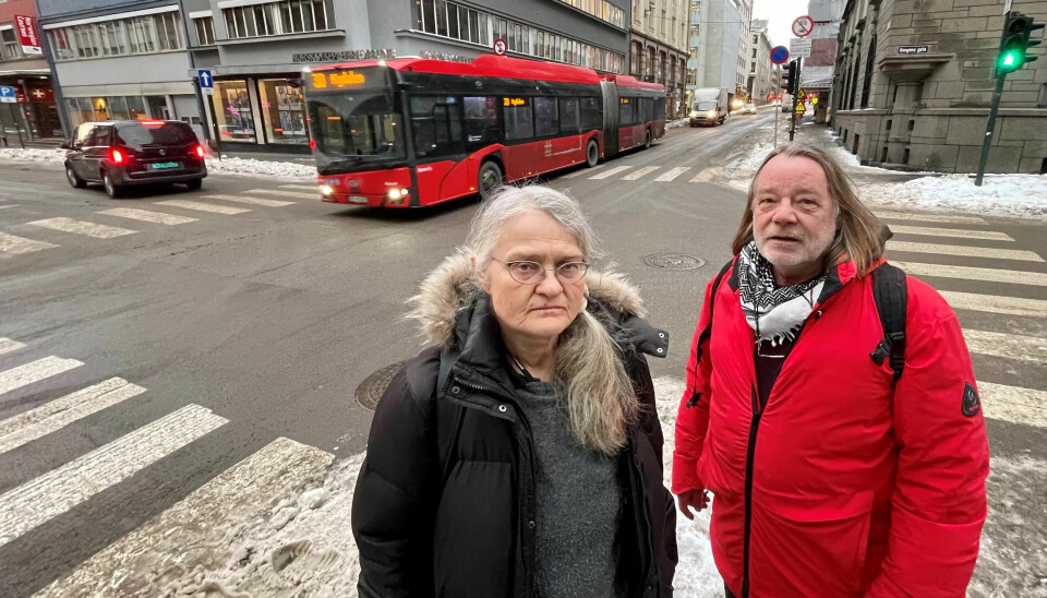 PROTESTERER: Leder av OSA, Ola Floberg, mener Sporveien i det minste må legge press på CAF for å få dem ut av prosjektet på Vestbredden og Jerusalem. PROTESTERER: Leder av OSA, Ola Floberg, mener Sporveien i det minste må legge press på CAF for å få dem ut av prosjektet på Vestbredden og Jerusalem.