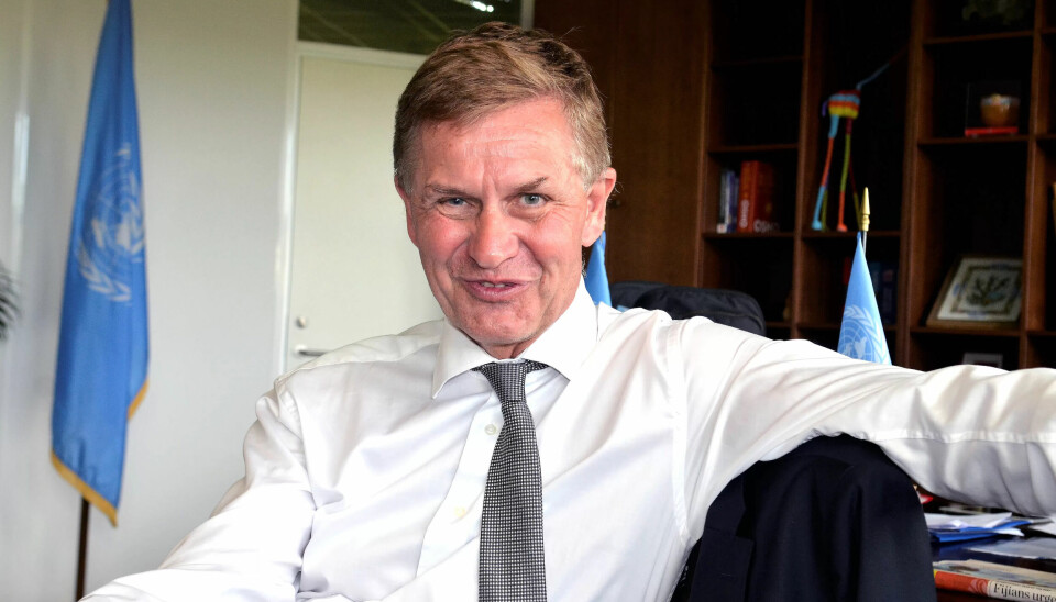– Venstresiden i Norge har hatt en altfor negativ holdning til næringslivet, sier Erik Solheim