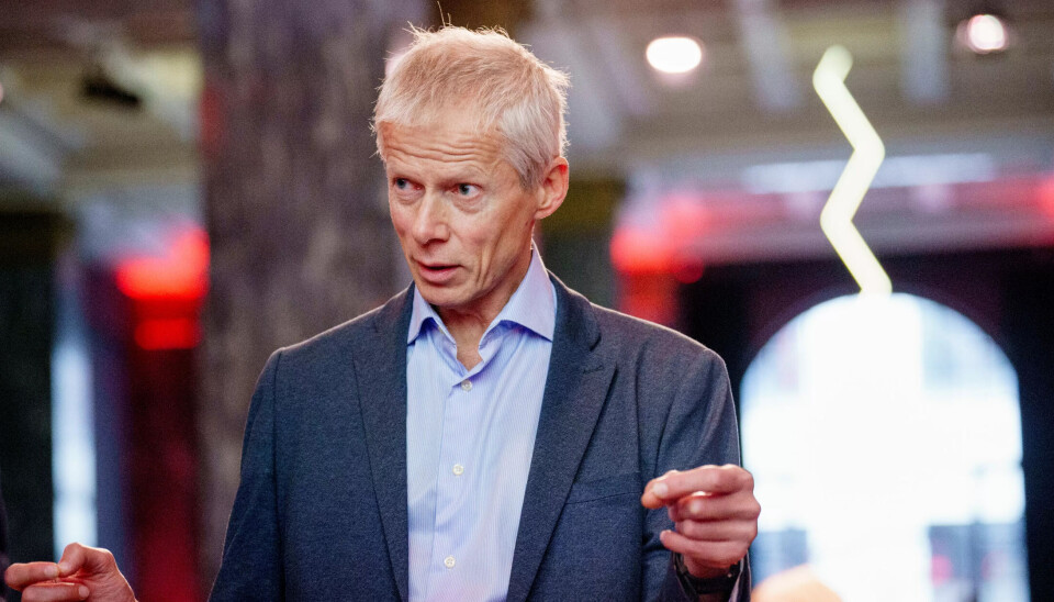 NEDGANG: Hans Christian Holte sier det er litt mindre arbeidsledighet i august. NEDGANG: Hans Christian Holte sier det er litt mindre arbeidsledighet i august.