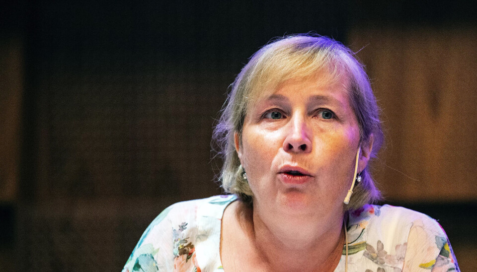 Anne Berit Aker Hansen vil ha med SV i en ny regjering. Anne Berit Aker Hansen vil ha med SV i en ny regjering.