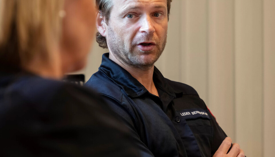 VERST TENKELIG: Vi trener på mange scenarioer. Brann som sprer seg inn mot bebyggelse er det mest alvorlige, sier leder beredskap, Aleksander Holm. VERST TENKELIG: Vi trener på mange scenarioer. Brann som sprer seg inn mot bebyggelse er det mest alvorlige, sier leder beredskap, Aleksander Holm.
