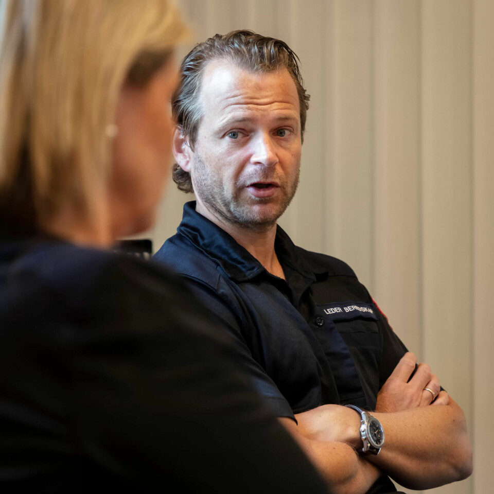 VERST TENKELIG: Vi trener på mange scenarioer. Brann som sprer seg inn mot bebyggelse er det mest alvorlige, sier leder beredskap, Aleksander Holm. VERST TENKELIG: Vi trener på mange scenarioer. Brann som sprer seg inn mot bebyggelse er det mest alvorlige, sier leder beredskap, Aleksander Holm.