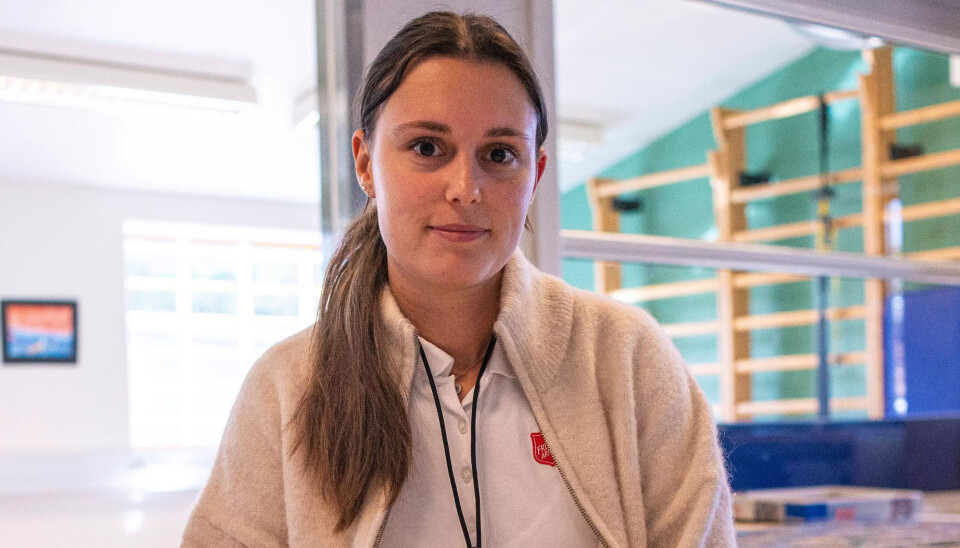 SPESIALIST: Ergoterapeut Emma Eikefjord (25) er ansatt i Frelsesarmeens prosjekt Cameo rettet mot eldre i fengsel. SPESIALIST: Ergoterapeut Emma Eikefjord (25) er ansatt i Frelsesarmeens prosjekt Cameo rettet mot eldre i fengsel.