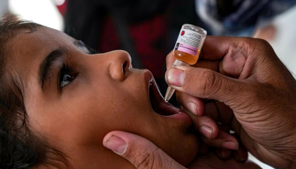 POLIO: Flere barn i Gaza har blitt smittet med polio. POLIO: Flere barn i Gaza har blitt smittet med polio.