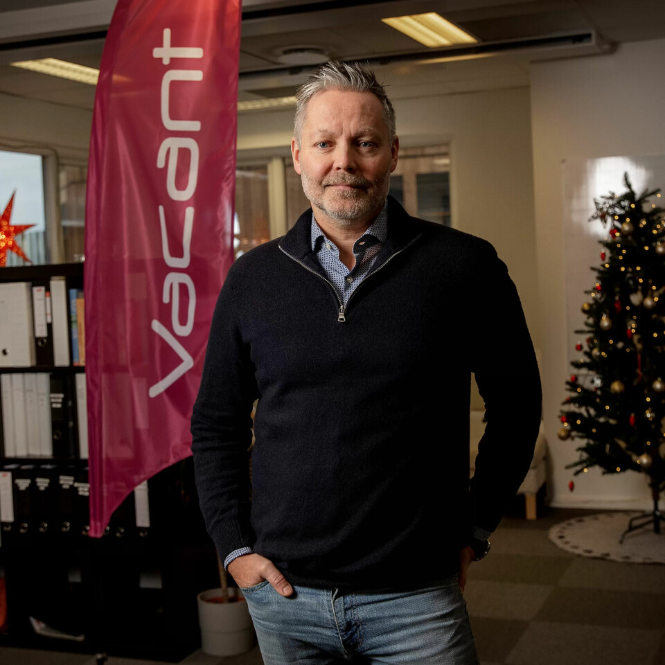 Daglig leder Kent Inge Eldevik-Olsen i bemanningsbyrået Vacant Helse AS Daglig leder Kent Inge Eldevik-Olsen i bemanningsbyrået Vacant Helse AS