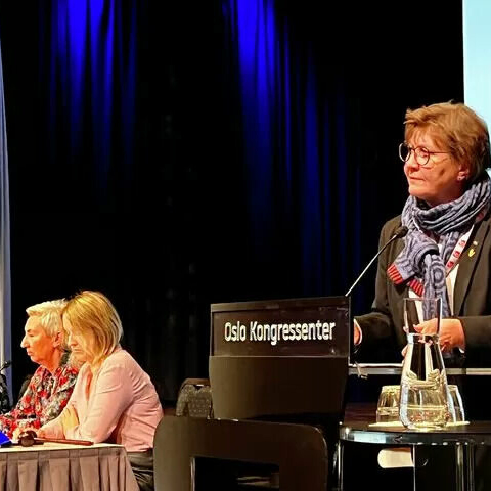 – LO er de eneste som tar kampen for en god lønnsutvikling for hele laget av arbeidstakere, sa Mette Nord. – LO er de eneste som tar kampen for en god lønnsutvikling for hele laget av arbeidstakere, sa Mette Nord.