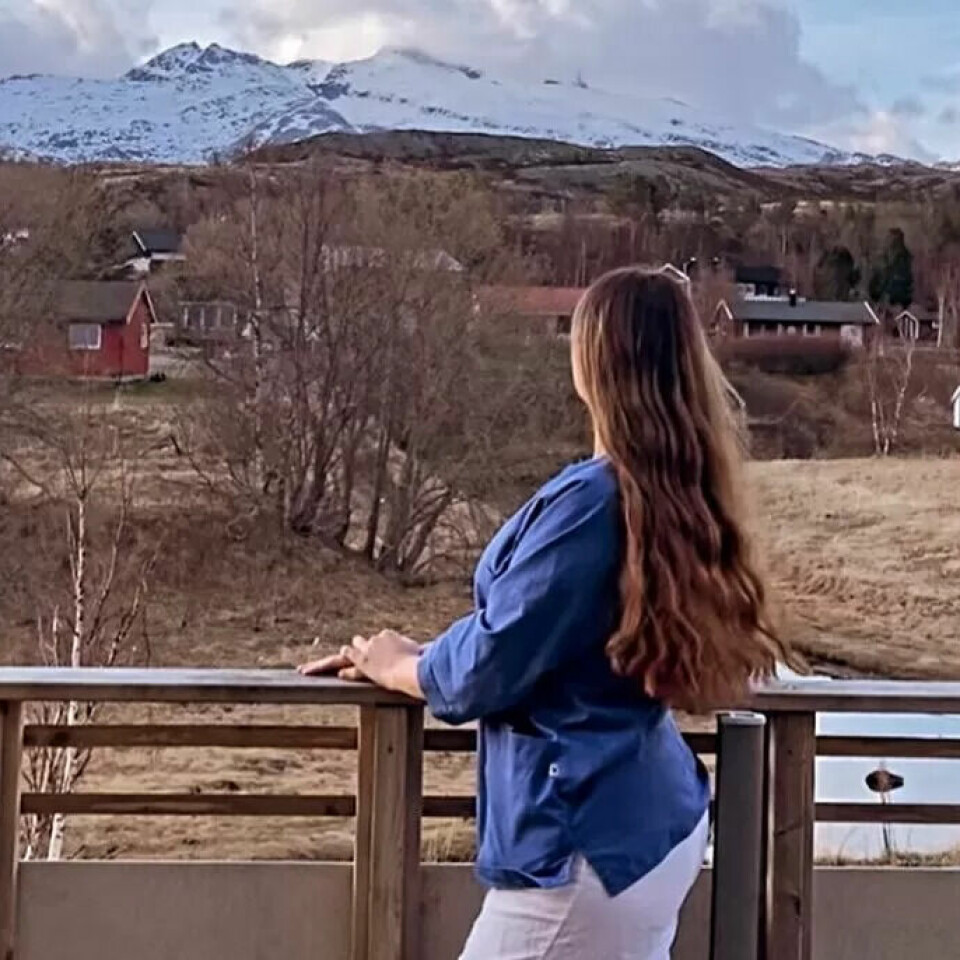 Langt frå Stockholm og storbyliv: Diana på oppdrag i Steigen Langt frå Stockholm og storbyliv: Diana på oppdrag i Steigen
