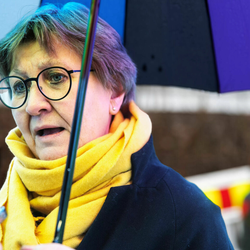 Leder i Fagforbundet, Mette Nord. Leder i Fagforbundet, Mette Nord.