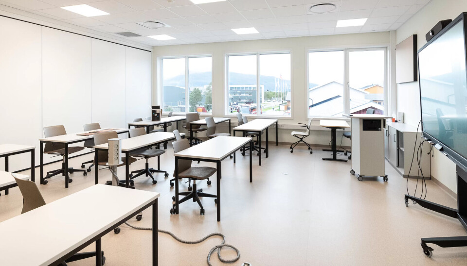 FLUNKENDE NYTT: Her skal studentene lære seg alt de trenger å vite. FLUNKENDE NYTT: Her skal studentene lære seg alt de trenger å vite.