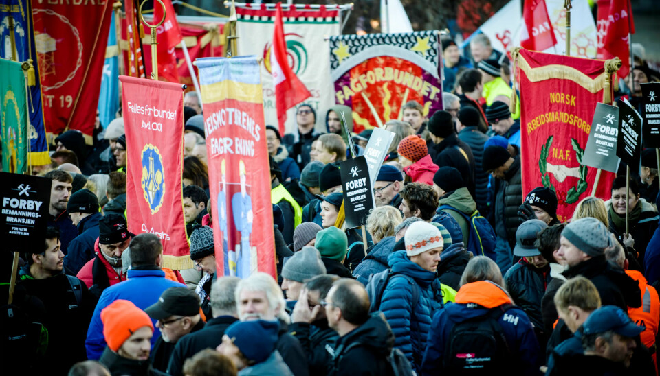 Drøyt 650 Fagforbundsmedlemmer kan være i streik fra søndag
