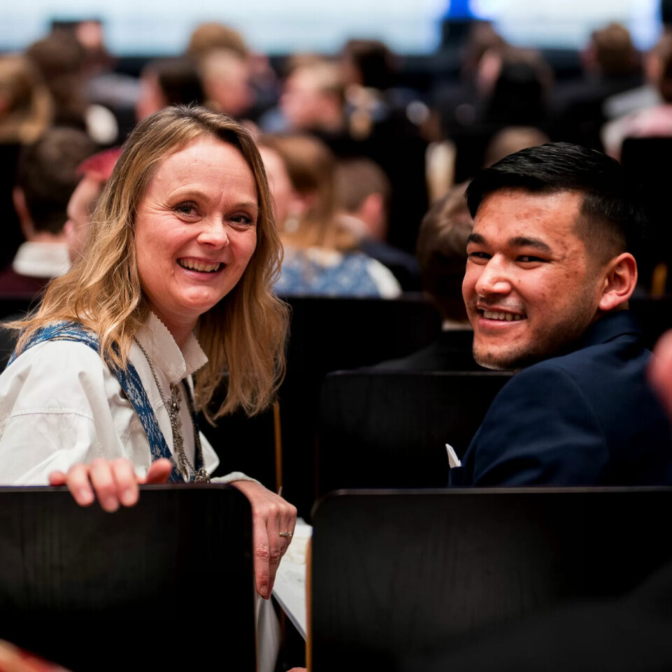 GOD KJEMI: Nina Fogderud og Liaqat Ali Ayobi har vært gjennom mye sammen de siste årene. GOD KJEMI: Nina Fogderud og Liaqat Ali Ayobi har vært gjennom mye sammen de siste årene.