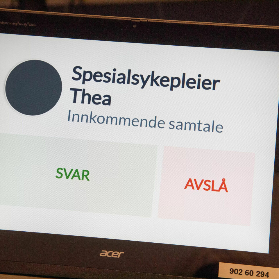 OPPROP: Slik ser det ut når de kaller opp brukerne OPPROP: Slik ser det ut når de kaller opp brukerne