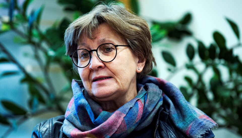 – Det handler om fordeling, sier Fagforbundets leder Mette Nord. – Det handler om fordeling, sier Fagforbundets leder Mette Nord.