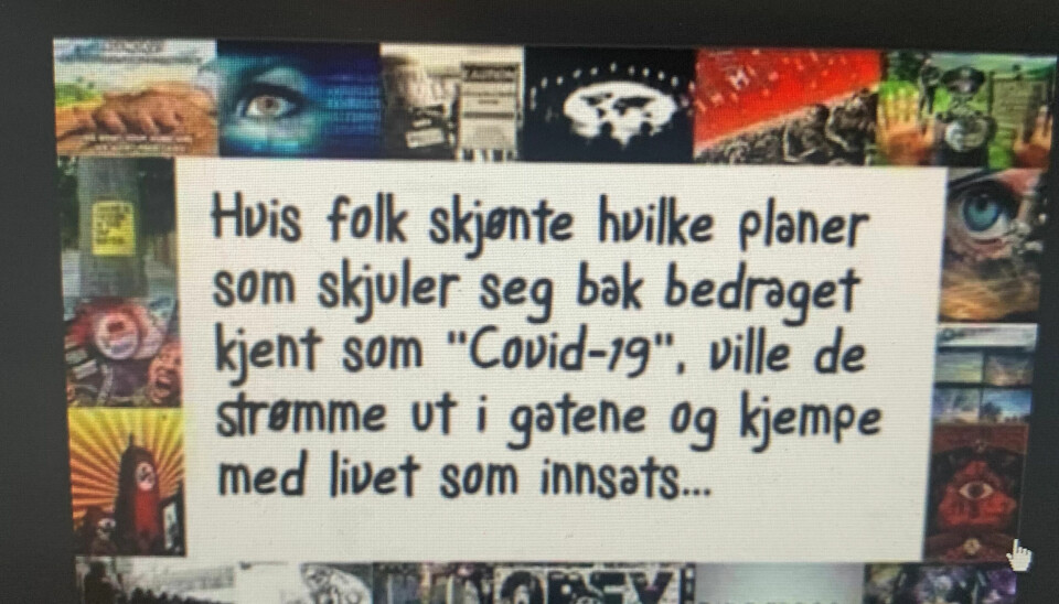 Fra den oppsagte kvinnens Facebook-profil. Fra den oppsagte kvinnens Facebook-profil.