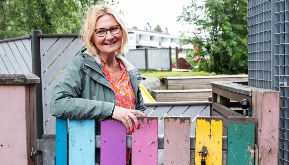SER BEHOVET: – Når vi leier inn vikarer, har noen av dem for dårlig norsk og for lite kunnskap om barnehage. Derfor var det enkelt å si ja til dette prosjektet, sier Magnhild Jakobsen. SER BEHOVET: – Når vi leier inn vikarer, har noen av dem for dårlig norsk og for lite kunnskap om barnehage. Derfor var det enkelt å si ja til dette prosjektet, sier Magnhild Jakobsen.