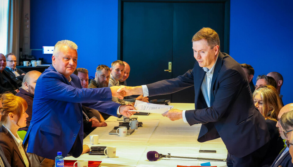 STARTEN: Lønnsoppgjøret begynte sent i mars, og partene kom til enighet søndag kveld. STARTEN: Lønnsoppgjøret begynte sent i mars, og partene kom til enighet søndag kveld.