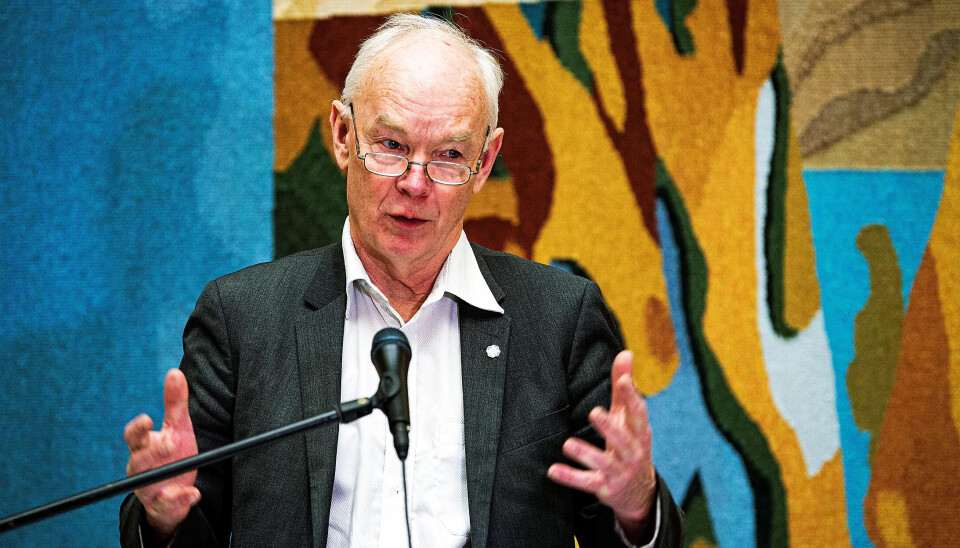 Det er en urimelighet i regelverket, mener Per Olaf Lundteigen. Det er en urimelighet i regelverket, mener Per Olaf Lundteigen.