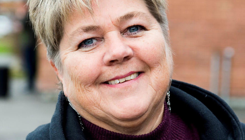 Hovedtillitsvalgt for Fagforbundet i Skedsmo kommune, Irmelin Høisæther. Hovedtillitsvalgt for Fagforbundet i Skedsmo kommune, Irmelin Høisæther.
