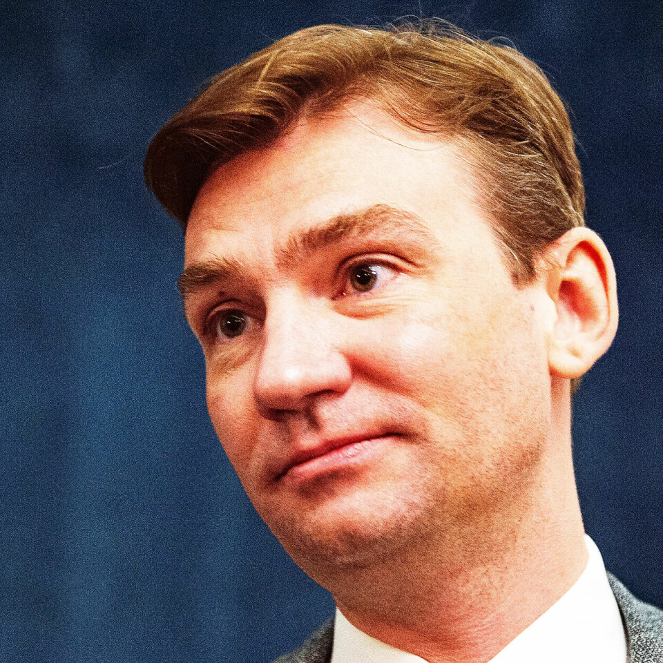 Fungerende arbeids- og sosialminister Henrik Asheim (H). Fungerende arbeids- og sosialminister Henrik Asheim (H).