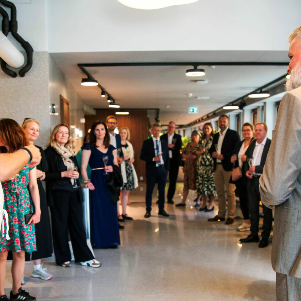 MARKERING: Studentene ble feiret med festmiddag i Oslo kongressenter denne uka. MARKERING: Studentene ble feiret med festmiddag i Oslo kongressenter denne uka.