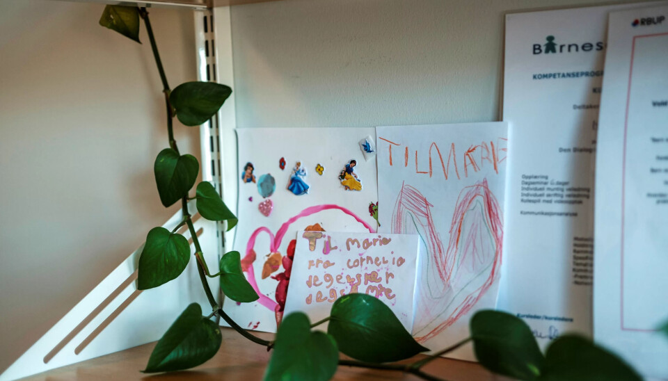 Marie skal aldri kaste lappen hun fikk fra den lille jenta