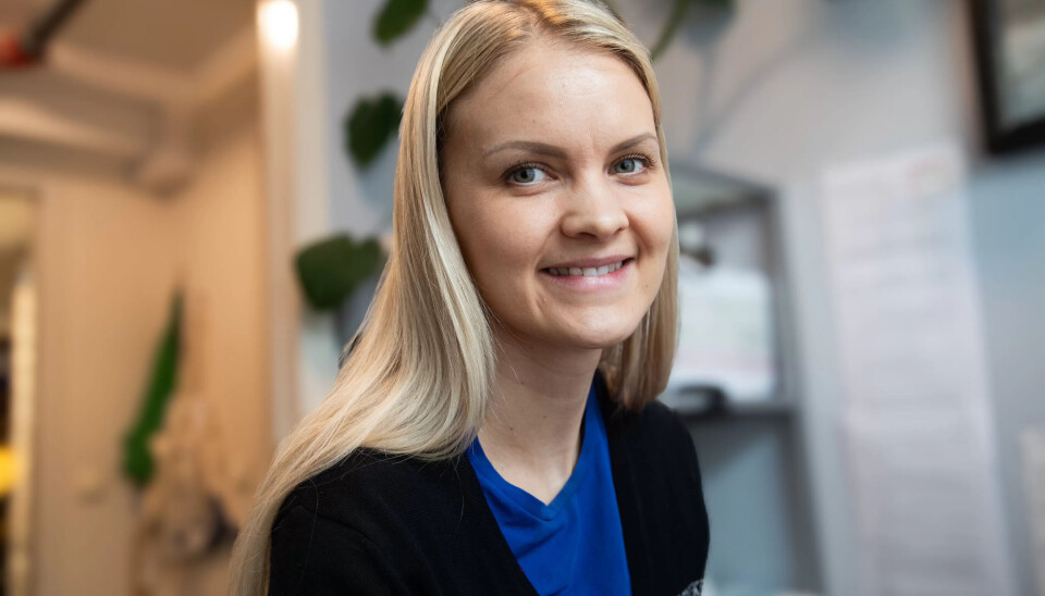 SERTIFISERT: Kristina har fått god opplæring i vaksinesetting. SERTIFISERT: Kristina har fått god opplæring i vaksinesetting.