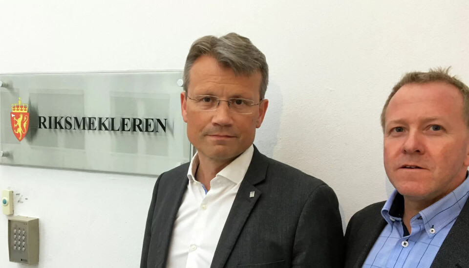 – Det har vært en krevende mekling, sier Fagforbundets representant, Svend-Morten Voldsrud. – Det har vært en krevende mekling, sier Fagforbundets representant, Svend-Morten Voldsrud.