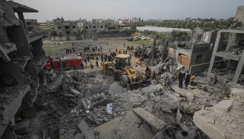 UTBOMBET: Det er krigen i Gaza det demonstreres mot. UTBOMBET: Det er krigen i Gaza det demonstreres mot.