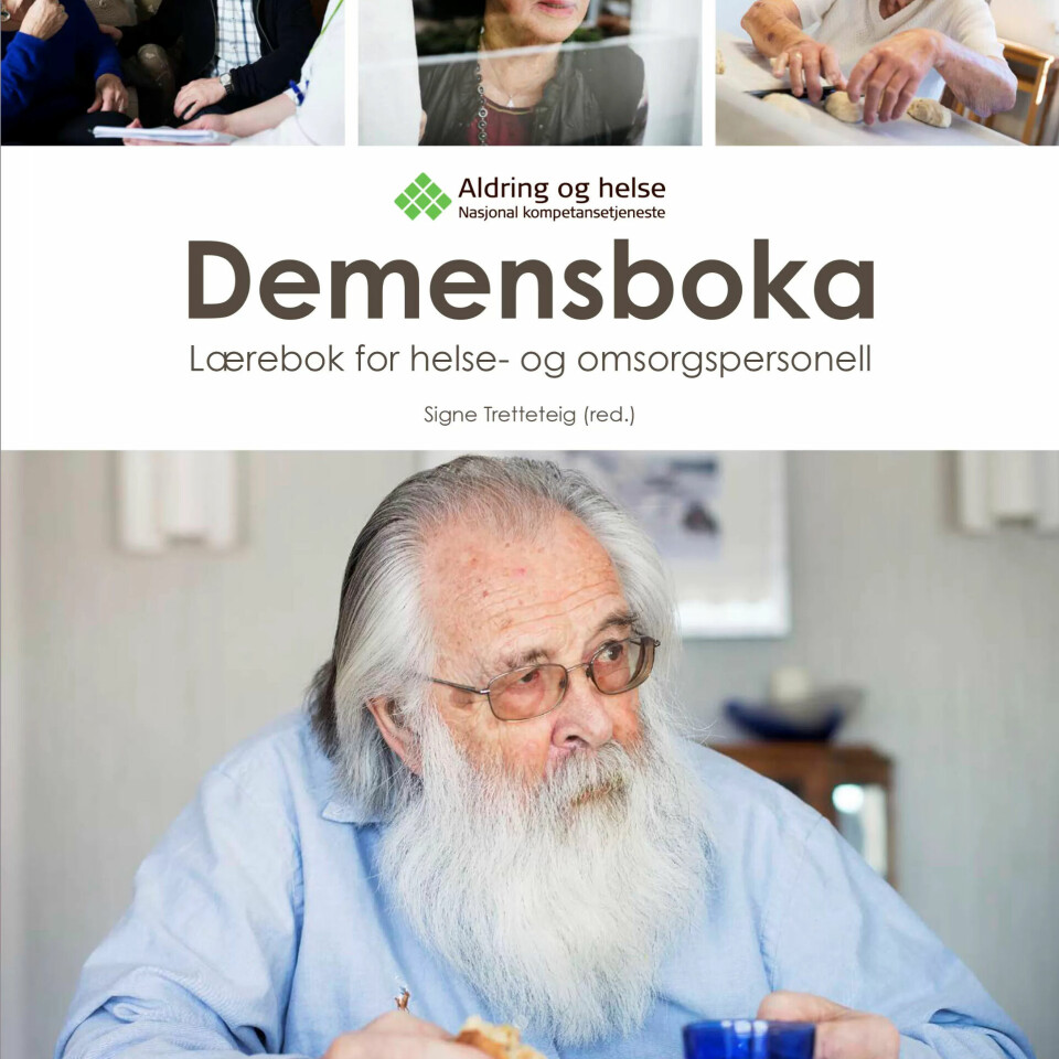NY BOK: Den nye Demensboka lanseres i kveld. NY BOK: Den nye Demensboka lanseres i kveld.