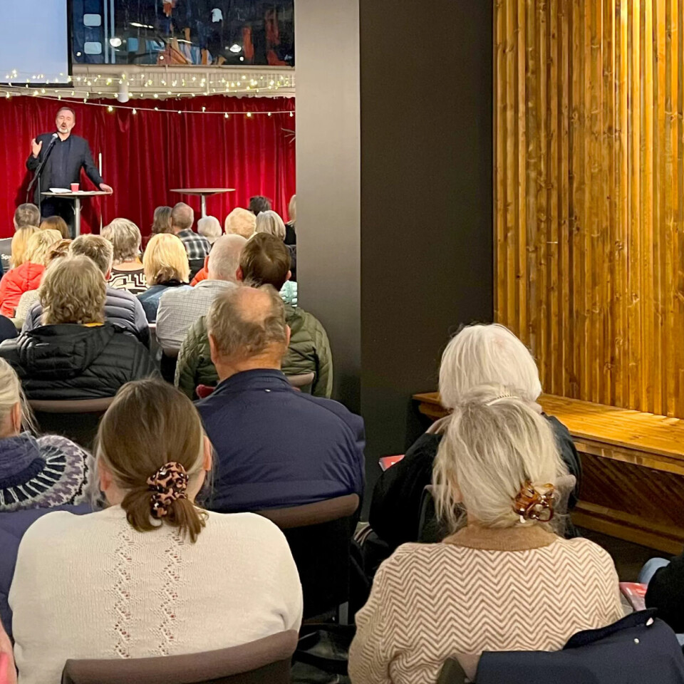 LØFTE SEG: Trond Giske talte i oktober under Tranmæl-festivalen i Trondheim om hvordan han mener Ap kan løfte seg til igjen å bli et stort parti. LØFTE SEG: Trond Giske talte i oktober under Tranmæl-festivalen i Trondheim om hvordan han mener Ap kan løfte seg til igjen å bli et stort parti.