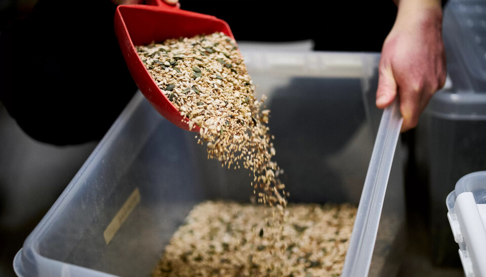 GRANOLA: Hjemmelaget kornblanding, også til salgs i helsetunets egen Vipps-butikk. GRANOLA: Hjemmelaget kornblanding, også til salgs i helsetunets egen Vipps-butikk.