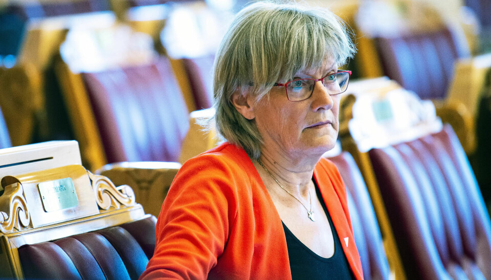 Stortingspolitiker Karin Andersen (SV). Stortingspolitiker Karin Andersen (SV).