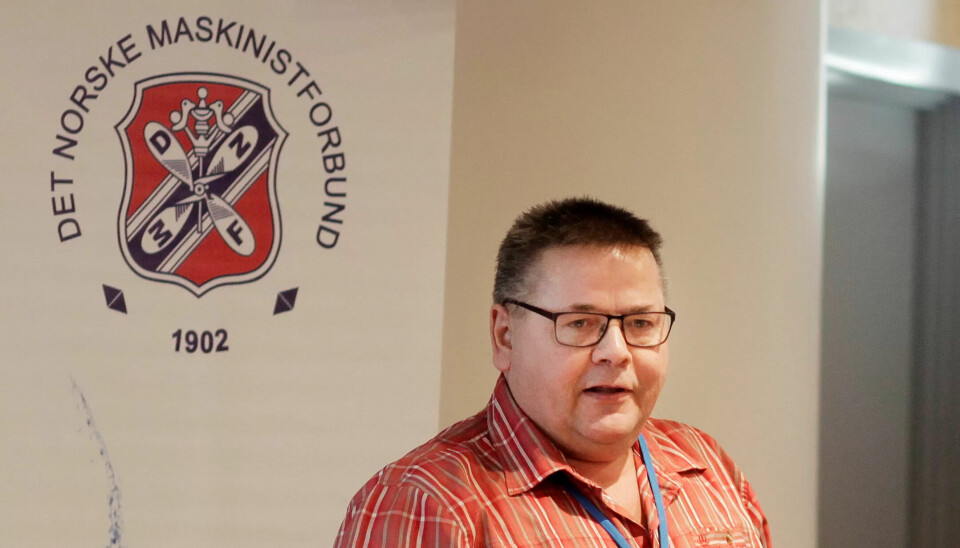 Johnny Hansen, Norsk Sjømannsforbund. Johnny Hansen, Norsk Sjømannsforbund.