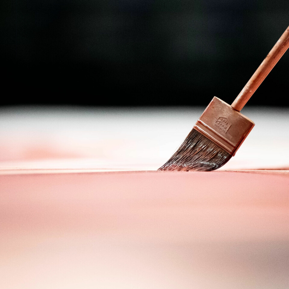 Slik jobber en teatermaler