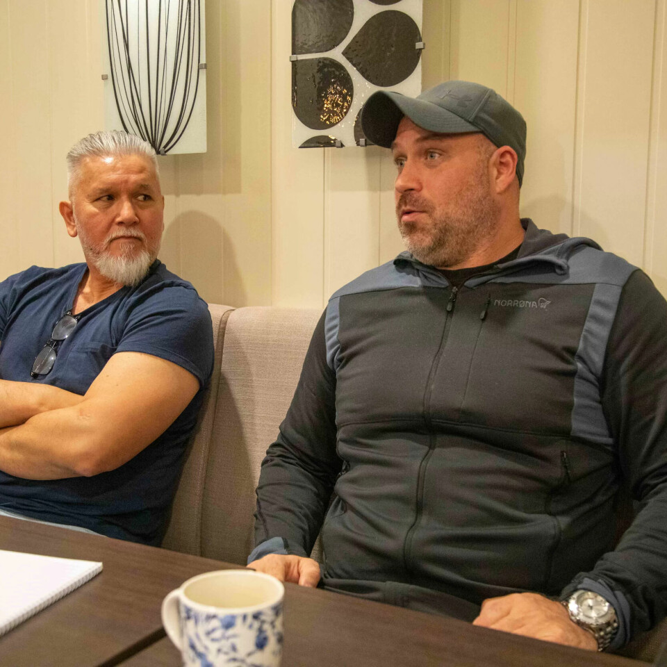 Thor Eriksen og Christoffer Wootton Thor Eriksen og Christoffer Wootton