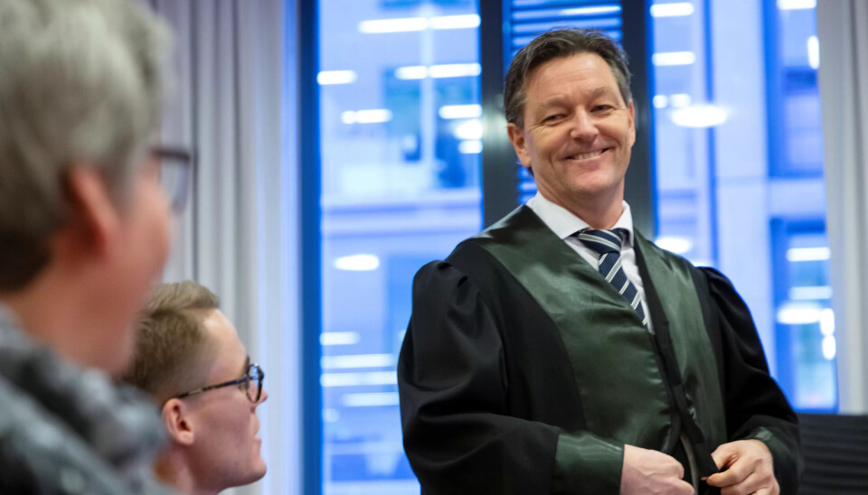 Advokat Kjetil Edvardsen kan være fornøyd med sakens utfall. Advokat Kjetil Edvardsen kan være fornøyd med sakens utfall.