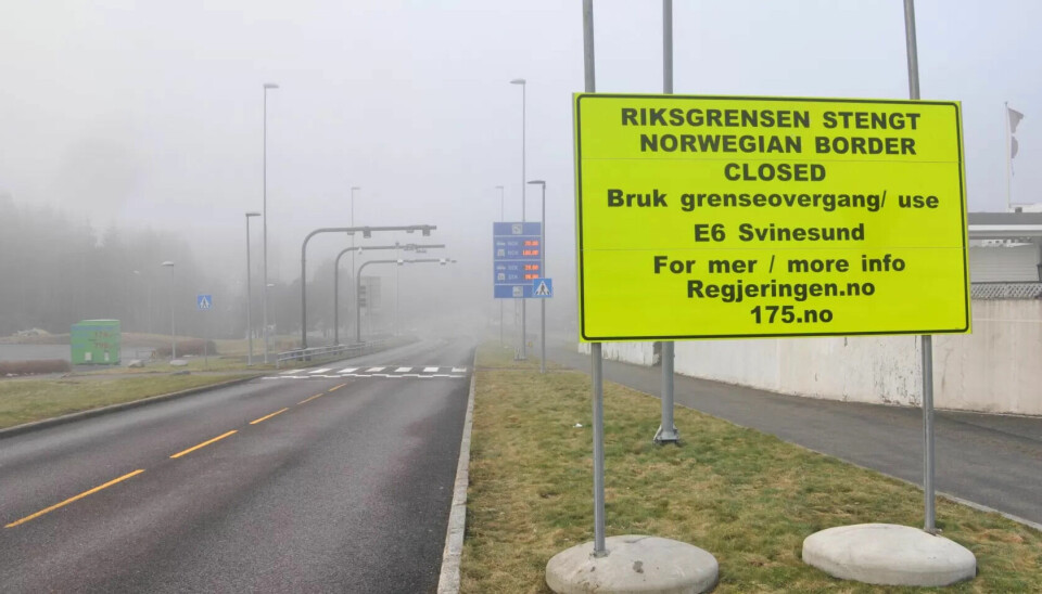 INGEN ADGANG: Ved gamle Svinesundbru trenger reisende spesiell tillatelse for å passere. INGEN ADGANG: Ved gamle Svinesundbru trenger reisende spesiell tillatelse for å passere.