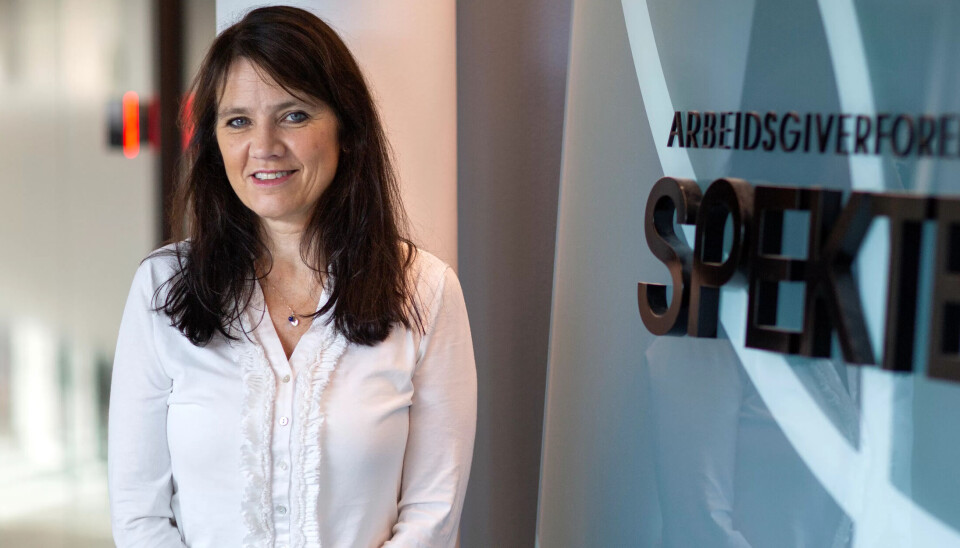 – Vi trenger ikke LO og NHO til å passe på oss., sier administrerende direktør i Spekter, Anne-Kari Bratten. – Vi trenger ikke LO og NHO til å passe på oss., sier administrerende direktør i Spekter, Anne-Kari Bratten.