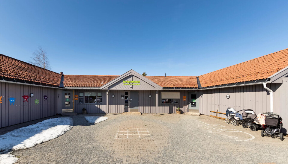 UTENLANDSEID: Bekkeberget barnehage på Gjerdrum er ett av over 300 barnehagebygg som idet kanadiske nvesteringsfondet Brookfield nå eier 49 prosent av. Resten eies av det svenske eiendomsselskapet SBB. UTENLANDSEID: Bekkeberget barnehage på Gjerdrum er ett av over 300 barnehagebygg som idet kanadiske nvesteringsfondet Brookfield nå eier 49 prosent av. Resten eies av det svenske eiendomsselskapet SBB.